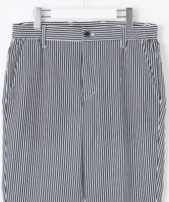 【ＭＥＮ】【ストレッチ／吸水速乾】スタイリングしやすい細ストライプ柄　ドライタッチで肌離れよく涼やかに履ける　パンツ（ＰＰＶＴＧＭ０４２１）