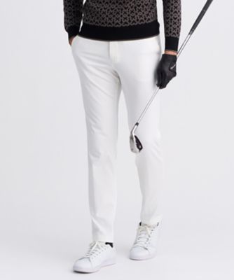 MEN】ハイゲージスムースパンツ ストレッチ