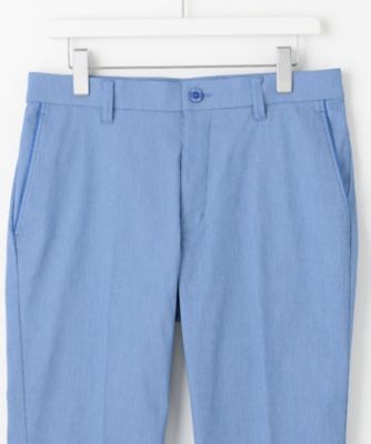 【ＭＥＮ】【人気の定番】ハイパワーストレッチ　ベーシックパンツ　　挿し色で爽やかに（ＰＰＶＴＳＳ０７０１）