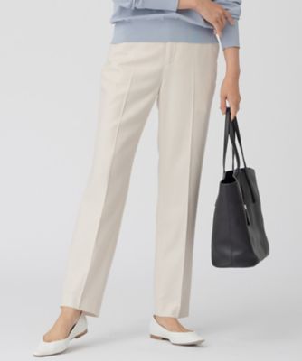 ＜23区 (Women)＞【ＣＬＡＳＳＹ．１月号掲載】ウールミルドストレッチ　テーパードパンツ（ＰＲ２３ＮＷ０４０１）