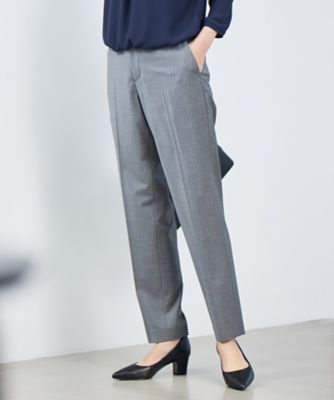 ＜23区 (Women)＞【セットアップ対応】ファインネスウール　テーパード　パンツ（ＰＲ２３ＳＳ０００５）