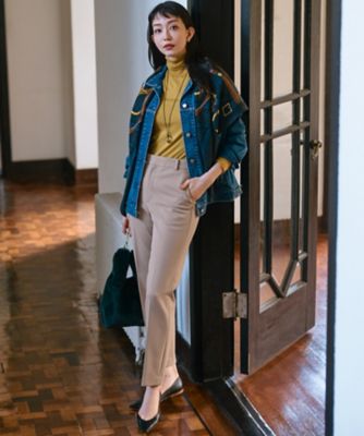 23区 【VERY掲載】TRストレッチギャバ テーパード パンツ《サイズ50） VERY掲載】TRストレッチギャバ テーパード パンツ / 23区 S