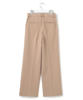 【ＣＬＡＳＳＹ．２月号掲載／洗える】ＴＲストレッチギャバ　ワイドパンツ（ＰＲ２３ＳＷ０２１６）