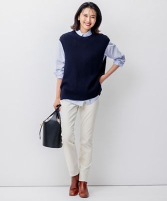 【洗える】２３区ＤＥＮＩＭ　ベルベットストレッチ　スキニーパンツ（ＰＲ２３ＳＷ０４２０）