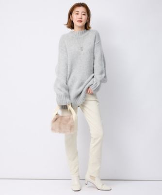 【洗える】２３区ＤＥＮＩＭ　ベルベットストレッチ　スキニーパンツ（ＰＲ２３ＳＷ０４２０）