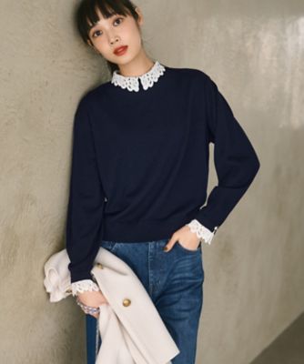 【Ｏｇｇｉ３月号掲載／新色追加／洗える】２３区ＤＥＮＩＭ　ストレッチ　ワイドパンツ（ＰＲ２６ＣＡ０２２１）