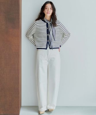 【Ｏｇｇｉ３月号掲載／新色追加／洗える】２３区ＤＥＮＩＭ　ストレッチ　ワイドパンツ（ＰＲ２７ＣＡ０２２１）