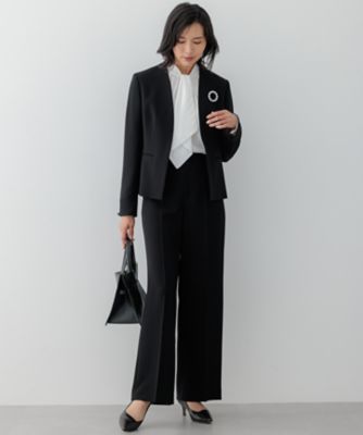 【ＶＥＲＹ３月号掲載／セットアップ対応】トリアセダブルジョーゼット　フルレングス　パンツ（ＰＲ２７ＣＳ０００３）