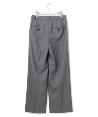 【セットアップ対応】ラフィーネウール　ワイドパンツ（ＰＲ２７ＧＳ０００５）