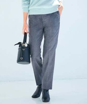 ＜23区 S (Women/小さいサイズ)＞【ＣＬＡＳＳＹ．１月号掲載】ウールミルドストレッチ　テーパードパンツ（ＰＲ２７ＮＷ０４０１）
