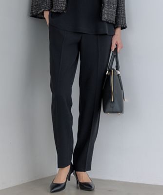 ＜23区 S (Women/小さいサイズ)＞【セットアップ対応】トリアセダブルジョーゼット　パンツ（ＰＲ２７ＳＳ０００２）
