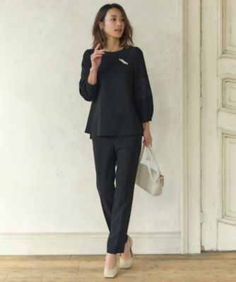 【セットアップ対応】トリアセダブルジョーゼット　パンツ（ＰＲ２７ＳＳ０００２）