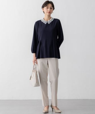 【セットアップ対応】トリアセダブルジョーゼット　パンツ（ＰＲ２７ＳＳ０００２）