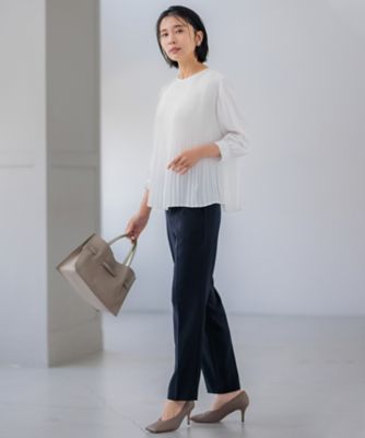【セットアップ対応】トリアセダブルジョーゼット　パンツ（ＰＲ２７ＳＳ０００２）