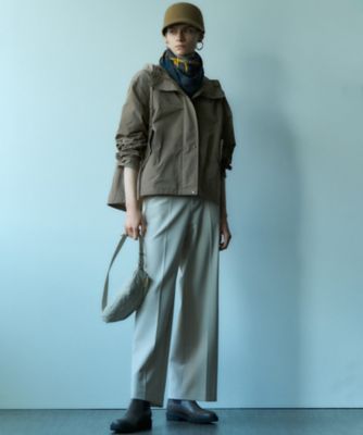 【ＣＬＡＳＳＹ．２月号掲載／洗える】ＴＲストレッチギャバ　ワイドパンツ（ＰＲ２７ＳＷ０２１６）
