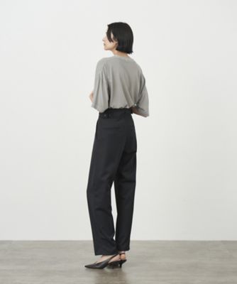 ATON Kyoto Tsurizome wide tapered slacks - パンツ