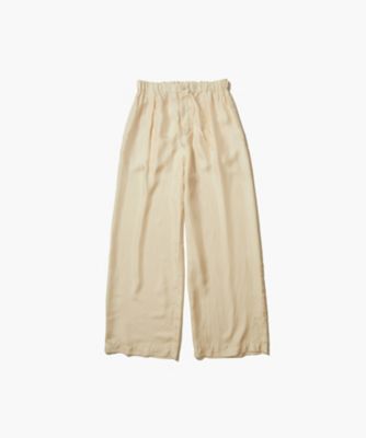 ＮＡＴＵＲＡＬ　ＤＹＥＤ　ＳＩＬＫ　ＴＷＩＬＬ　｜　イージーワイドパンツ（ＰＲＡＧＧＭ０４０３）