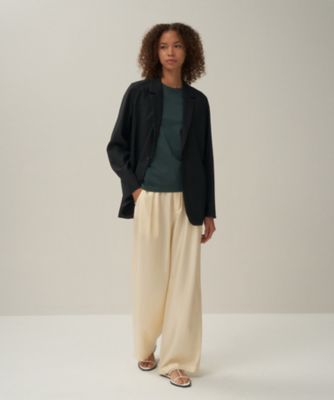 ＮＡＴＵＲＡＬ　ＤＹＥＤ　ＳＩＬＫ　ＴＷＩＬＬ　｜　イージーワイドパンツ（ＰＲＡＧＧＭ０４０３）