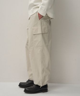 ＜ATON (Women/Men)＞ＡＩＲ　ＷＥＡＴＨＥＲ　｜　ユーティリティーカーゴパンツ　－　ＵＮＩＳＥＸ（ＰＲＡＧＧＷ０８００）