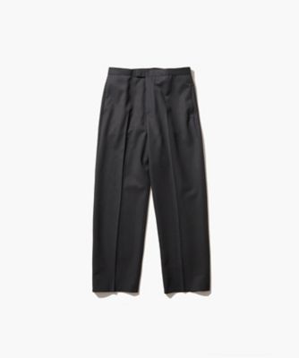 【美品】エイトン　スラックス・ウール・bacic pants・04・毛・ATON 美品】エイトン スラックス・ウール・bacic pants・04・毛・ATON