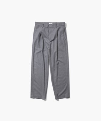 ＜ATON (Women/Men)＞ＭＥＲＩＮＯ　ＣＯＬＬＥＧＥ　ＦＬＡＮＮＥＬ　｜　スタンダードパンツ　－　ＵＮＩＳＥＸ（ＰＲＡＧＧＷ０９００）