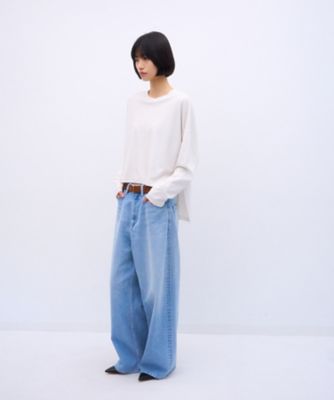 DENIM ｜ ワイドパンツ（PRAGLA0008） | ATON (Women