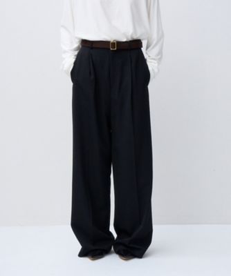 WOOL GABARDINE ｜ ワイドパンツ（PRAGLA0112