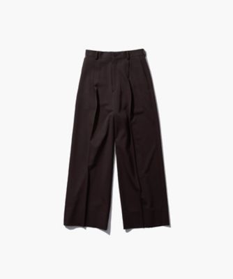WOOL GABARDINE ｜ ワイドパンツ（PRAGLA0112
