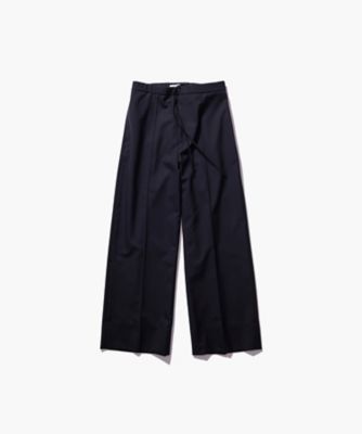 WOOL TROPICAL ｜ ピンタックイージーパンツ