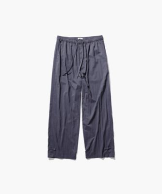 ＜ATON (Women/Men)＞ＭＡＴ　ＡＩＲＬＹ　ＮＹＬＯＮ　｜　ワイドパンツ　－　ＵＮＩＳＥＸ（ＰＲＡＧＬＭ０２００）