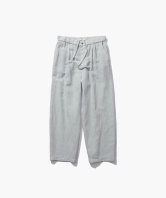 COTTON LINEN VOILE ｜ ルーズフィットパンツ