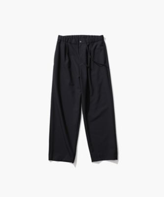 26FW】WOOL TROPICAL ｜ ルーズフィットパンツ