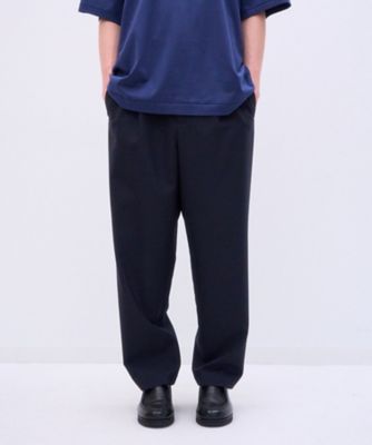 26FW】WOOL TROPICAL ｜ ルーズフィットパンツ