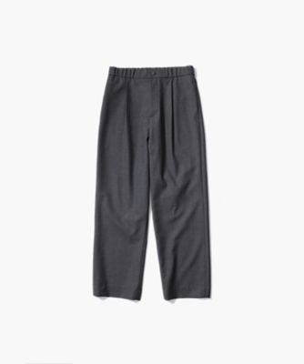 26FW】WOOL TROPICAL ｜ ルーズフィットパンツ