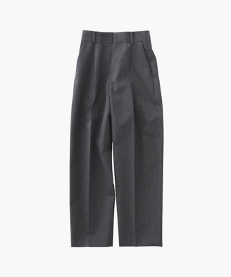 【美品】ATON エイトン ＷＯＯLＧＡＢＡＲＤＩＮＥテーパードパンツ WOOL GABARDINE ｜ テーパードパンツ