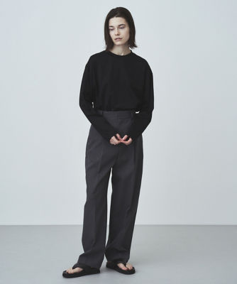 WOOL GABARDINE ｜ テーパードパンツ