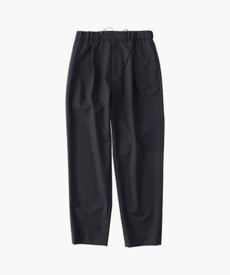 WOOL TROPICAL ｜ テーパードイージーパンツ
