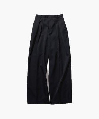 ATON / エイトン | WOOL GABARDINE WIDE PANTS WOOL GABARDINE ｜ ワイドパンツ（PRAGNW0807