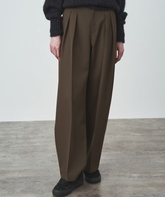 WOOL GABARDINE ｜ ワイドパンツ（PRAGNW0807