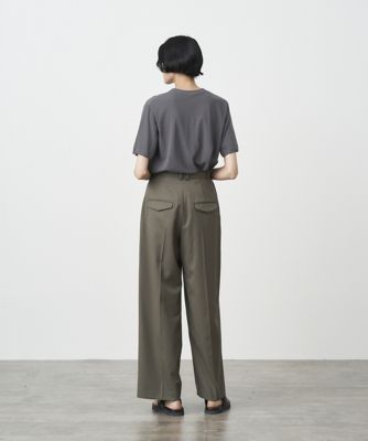 未使用　イタリア製　etro エトロ　サマーウール　スラックスパンツ❗️ ADAM ET ROPÉ FEMME(アダム エ ロペ ファム) / 【防シワ
