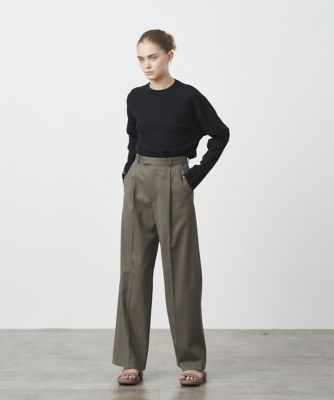 ＣＯＭＰＡＣＴ　ＷＯＯＬ　｜　ストレートパンツ（ＰＲＡＧＳＭ０１０５）