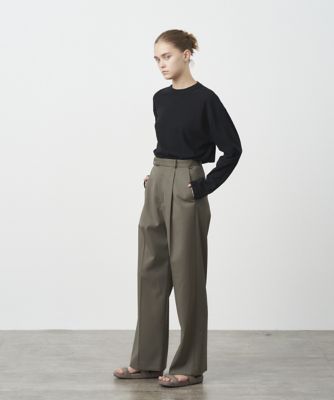 ＣＯＭＰＡＣＴ　ＷＯＯＬ　｜　ストレートパンツ（ＰＲＡＧＳＭ０１０５）