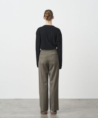 ＣＯＭＰＡＣＴ　ＷＯＯＬ　｜　ストレートパンツ（ＰＲＡＧＳＭ０１０５）