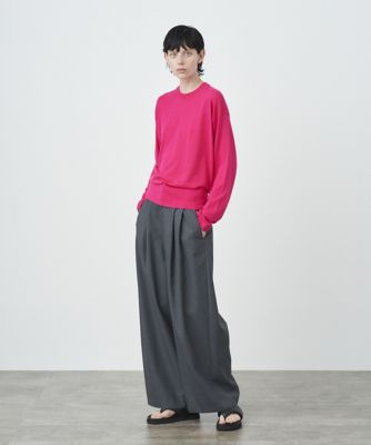 ＷＯＯＬ　ＴＲＯＰＩＣＡＬ　｜　ワイドパンツ（ＰＲＡＧＳＭ０１１０）