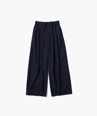WOOL TROPICAL ｜ ワイドイージーパンツ