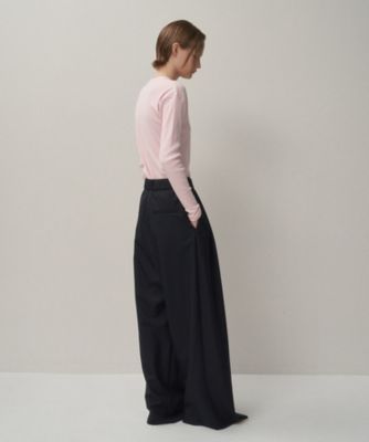 WOOL TROPICAL ｜ ワイドイージーパンツ