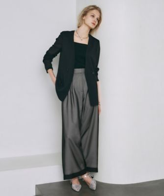 洗える】 シアーレイヤードパンツ（PRCMGM0510） | ICB L