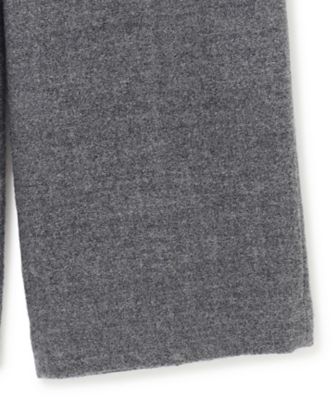 MILLAM ／ フェイクレザーパッチワイドパンツ