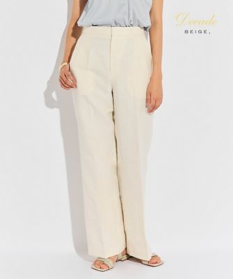 ＜BEIGE， (Women)＞【ＶＥＲＹ　ＮａＶＹ　６月号掲載】　ＣＡＲＯＬＥ　／　ワイドパンツ（ＰＲＣＷＣＭ０７３０）