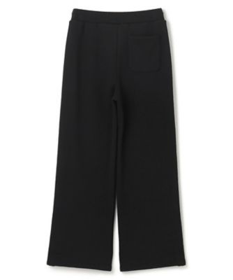 【ＢＥＩＧＥ、ｅｃｒｕ／ＷＥＢ限定・洗える】ＬＯＯＰ　ＢＡＣＫ　／　コットンワイドストレートパンツ（ＰＲＣＷＣＷ０３５０）
